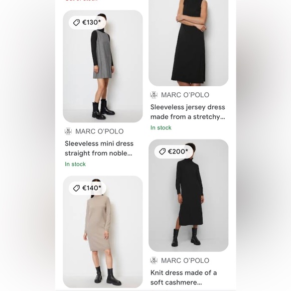 Marc O’Polo pointe knit black dress! Classic and stylish, tiered ruffle! Size 36 - Picture 9 of 17